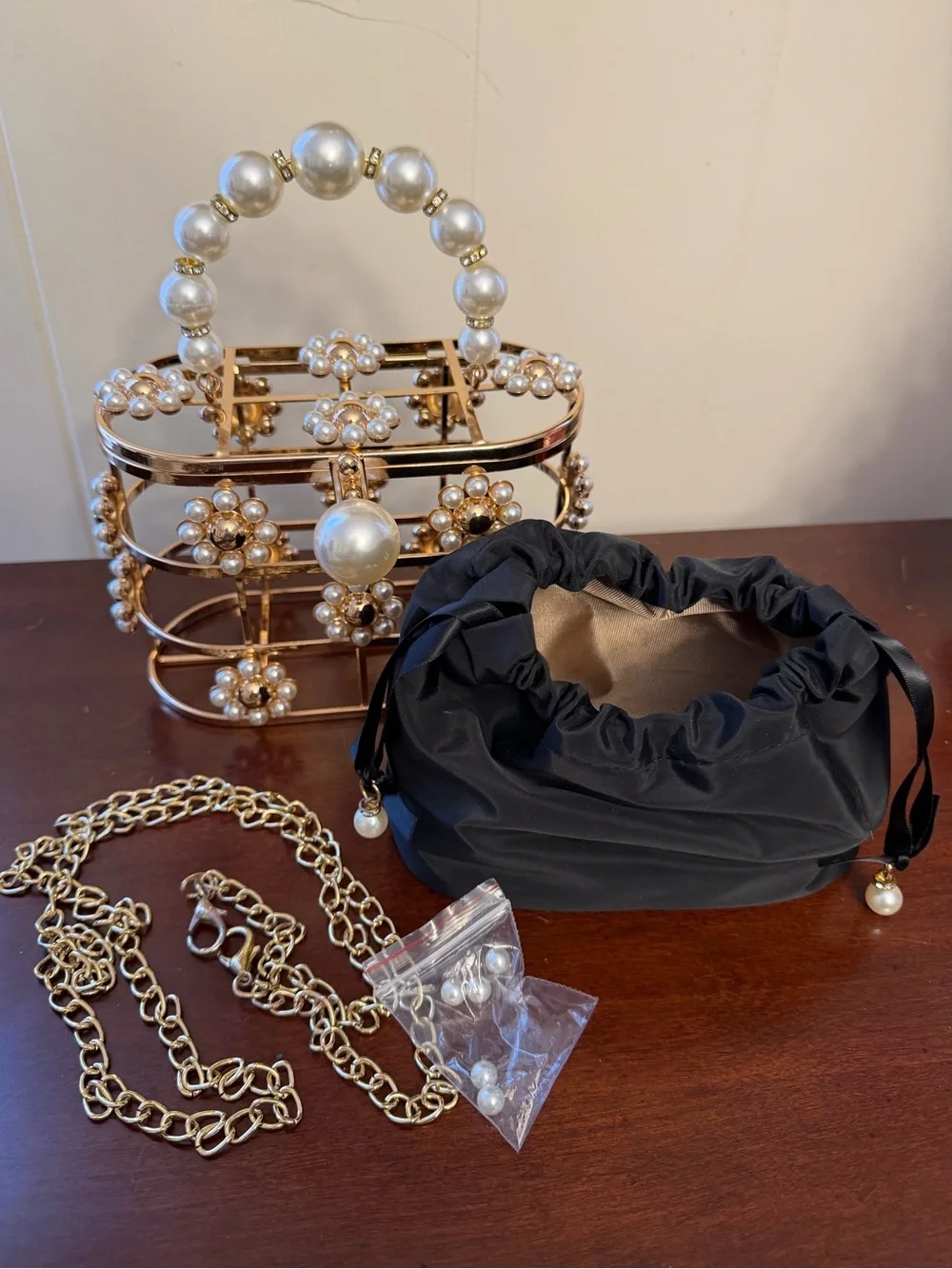 N/A evening bag